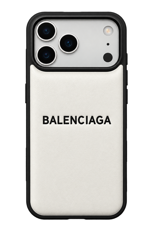 3D Embossed Letter Luxury Leather Phone Case