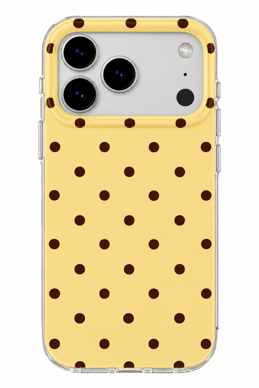 Yellow Brown Polka Dot Phone Case | Case One