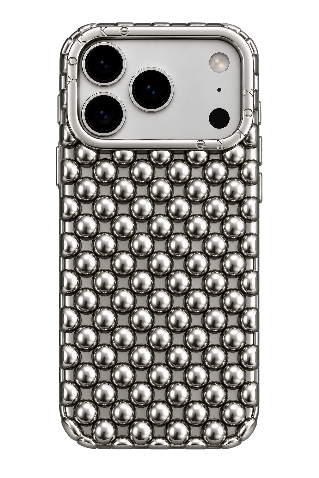 Silver Pearl Studded Phone Case | Case One