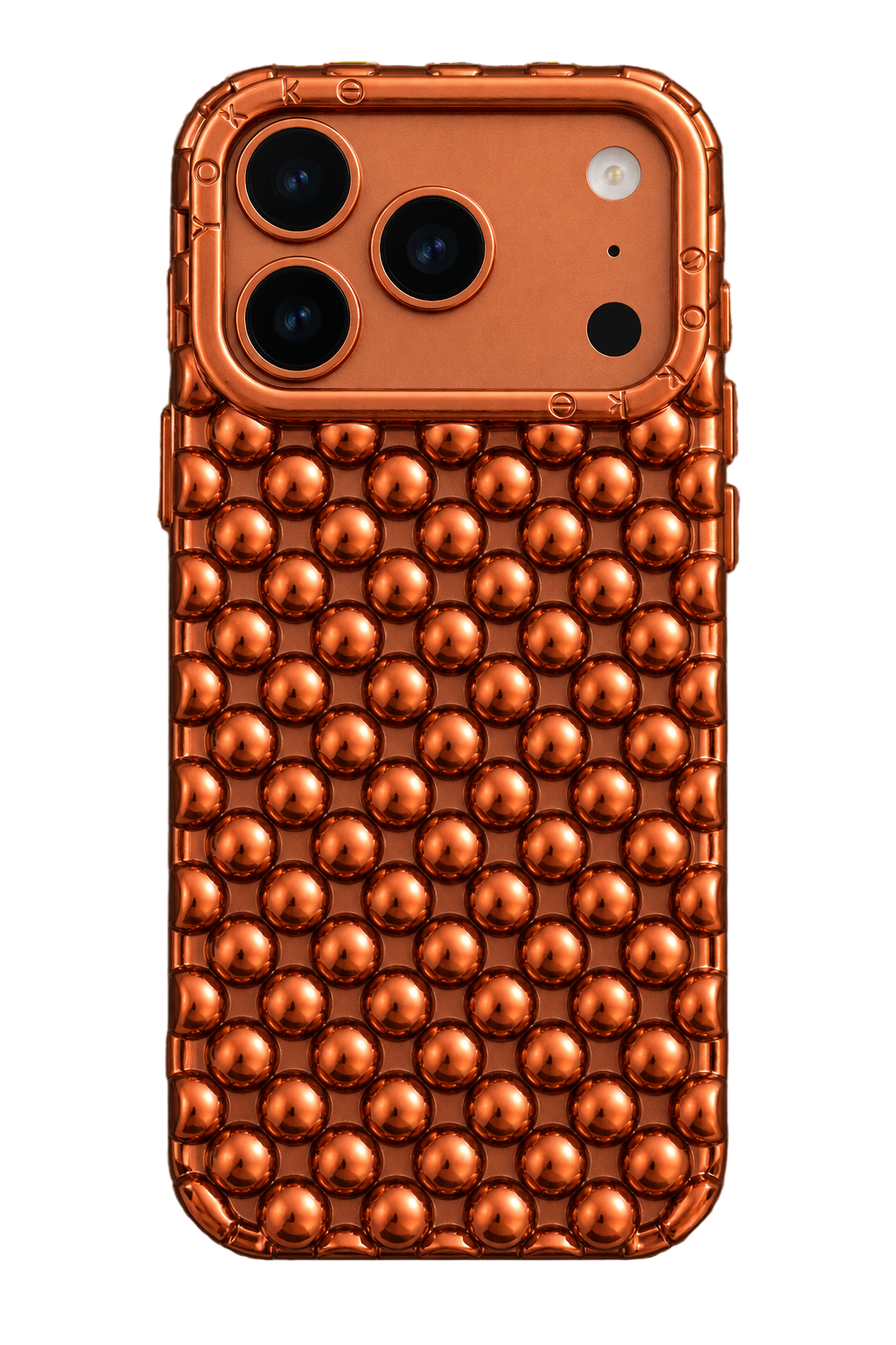 Copper Bubble Texture Phone Case | Case One