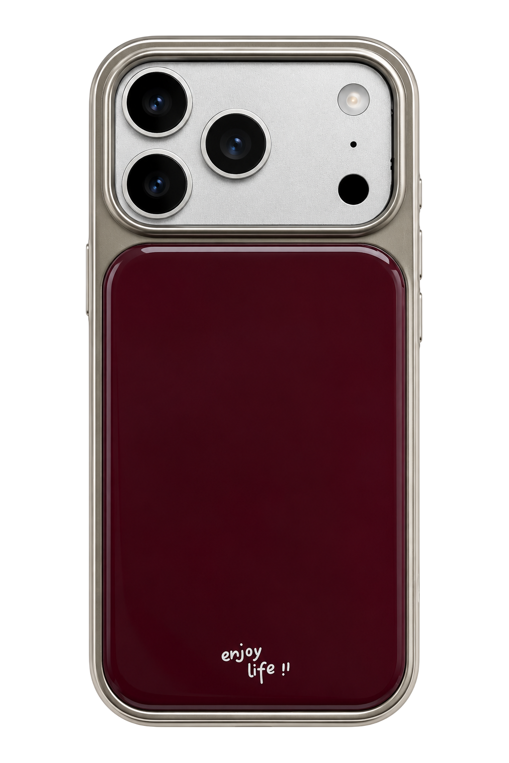 Dark Red Glossy Phone Case | Case One